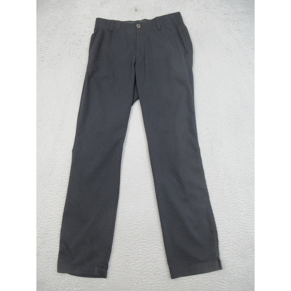 Under Armour Showdown Golf Pants Mens 32x32 Gray Performance Wear Stretch‎ Chino